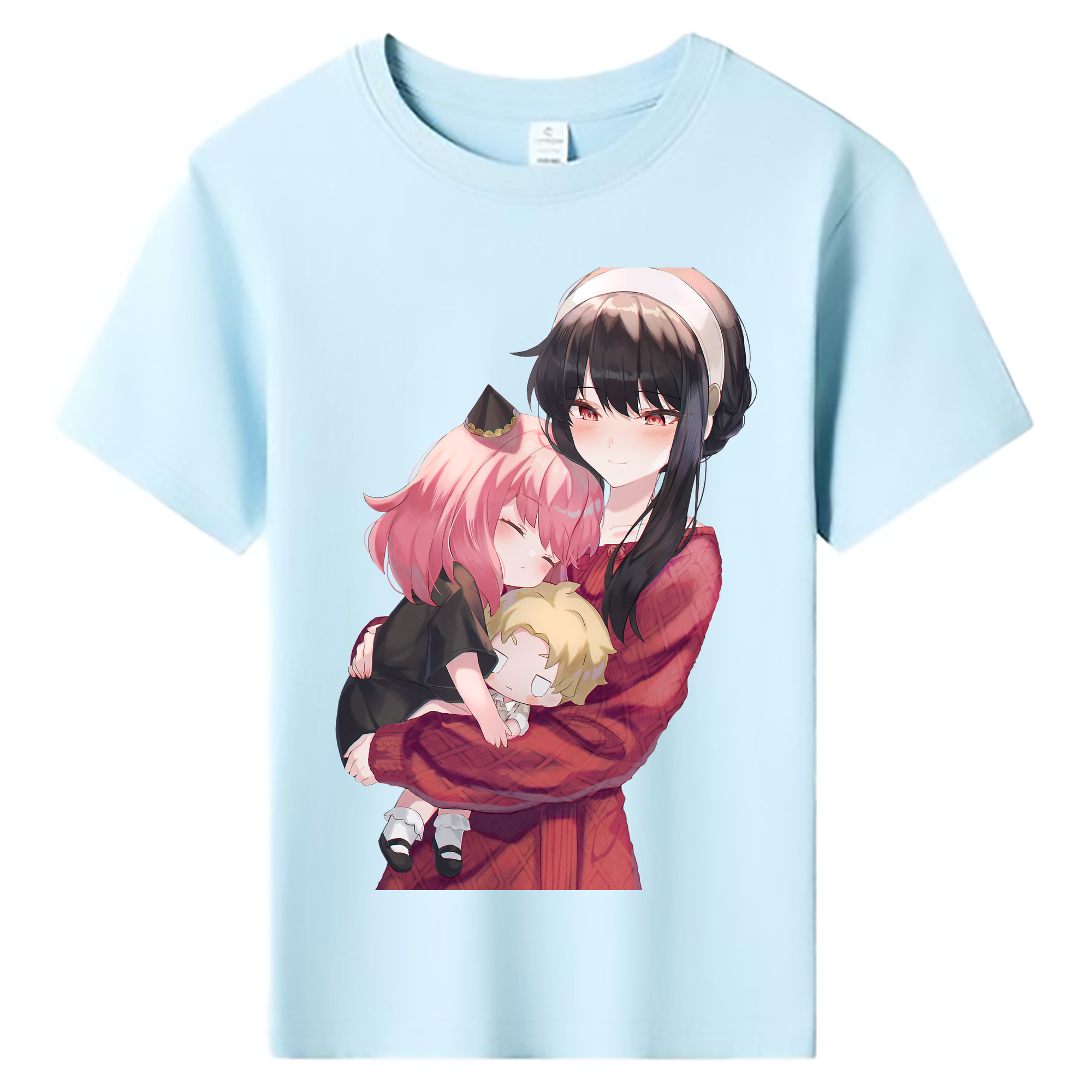 （画像用） SPY×FAMILY间谍家家酒 綿100％キッズTシャツ（フロントプリント）